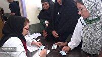 ارائه خدمات رایگان پزشکی به مردم بخش سرآسیاب یوسفی در بهمئی