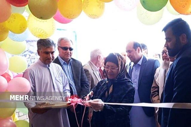 یک مدرسه ۶ کلاسه در مسکن مهر میرجاوه افتتاح شد