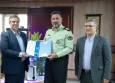 دیدار استاندار مرکزی با فرمانده انتظامی استان