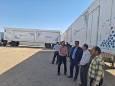 استقرار بیمارستان سیار بنیاد برکت در شهرستان عشق آباد