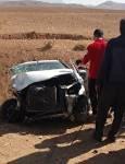 امدادرسانی به ۶ مصدوم واژگونی خودروی‌های پژو در کوهرنگ