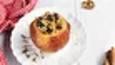 طرز تهیه دسر سیب شکم پر