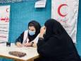 ارائه خدمات پزشکی و دانپزشکی رایگان هلال احمر استان کرمان در روستاهای فهرج