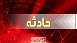 جان باختن راننده کامیون در محور خوسف - خور