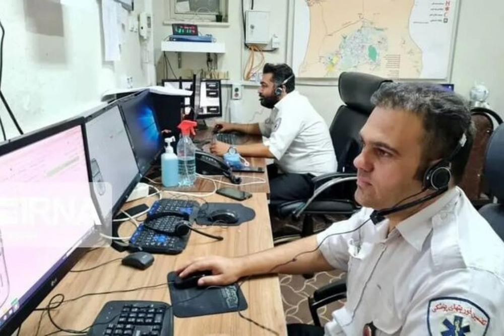 خط تلفن مزاحمین اورژانس و آتش نشانی قطع شد