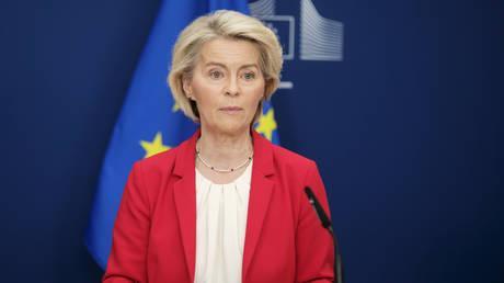 Von der Leyen accuses critics of serving Russia