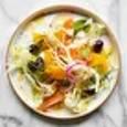طرز تهیه سالاد سیسیلی با سس مخصوص و سبزیجات تازه