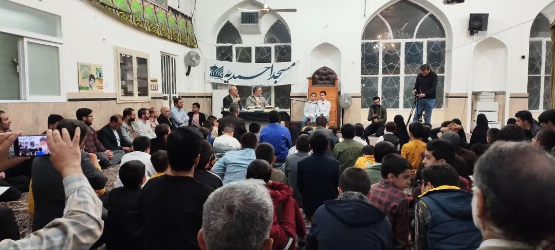 جلسه قرآن مسجد احمدیه مشهد امشب ویژه‌تر برگزار شد