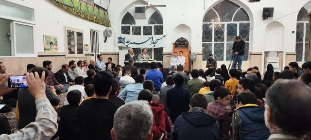 جلسه قرآن مسجد احمدیه مشهد امشب ویژه‌تر برگزار شد