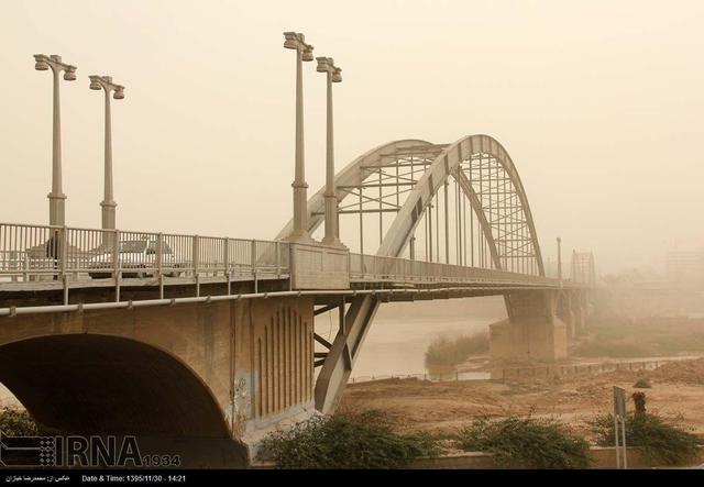 شهرهای غربی خوزستان ۶۵ روز هوای ناسالم را تجربه کردند
