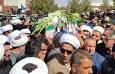 پیکر مطهر طلبه شهید ولی‌زاده در باروق تشییع و خاکسپاری شد