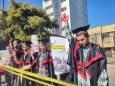 آغاز اجتماع دانشجویان مشهدی به‌مناسبت سالگرد عملیات طوفان‌الاقصی