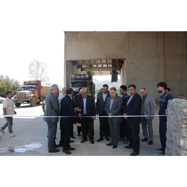 افتتاح سیلوی بتنی ۲۰ هزار تنی کارخانه آرد مازندران