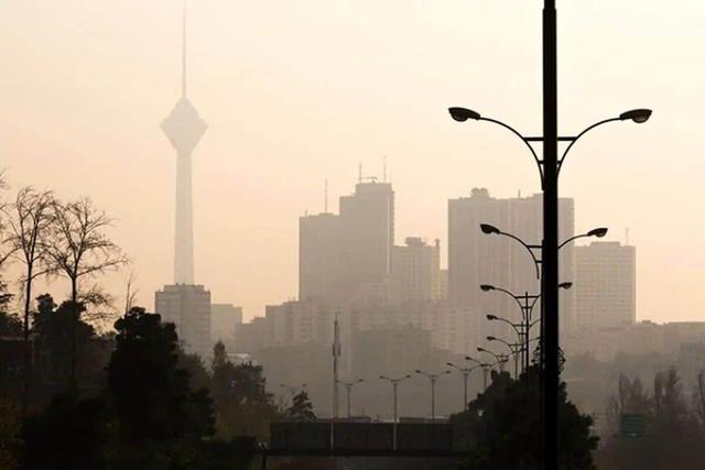هوای تهران نارنجی شد