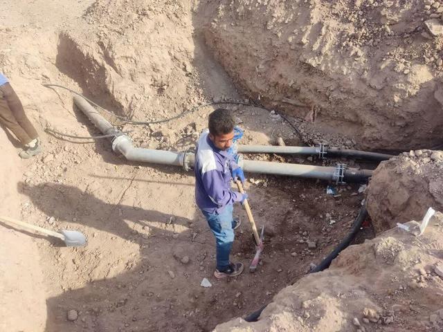 بهره برداری از ۱۴۱ کیلومتر شبکه آبرسانی کشاورزی در سرخس