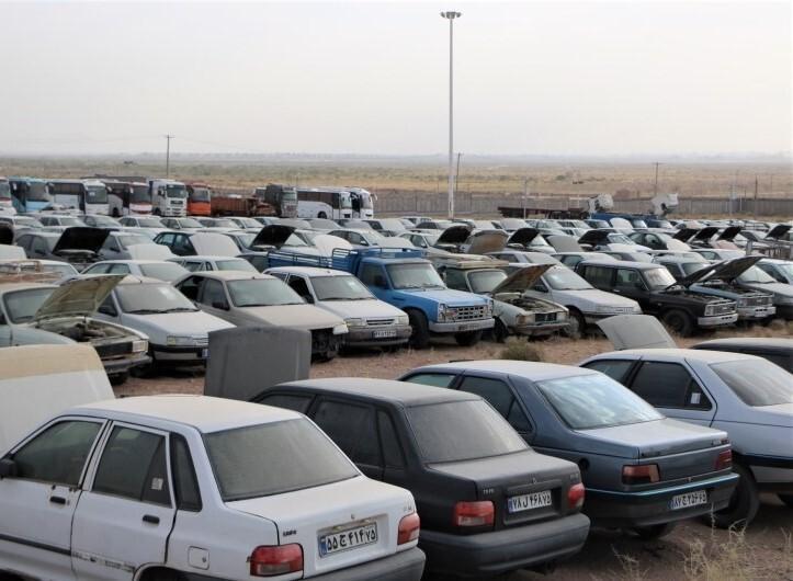 آغاز جمع‌آوری خودروهای رهاشده در معابر تهران از شنبه