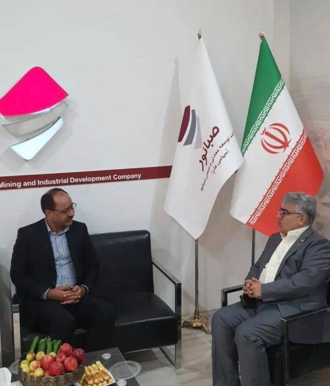 حضور طهماسبی در افتتاحیه چهاردهمین نمایشگاه بین‌المللی ماینکس ۲۰۲۵