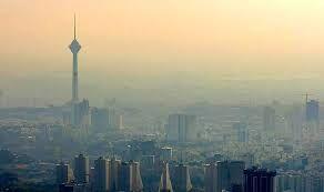 هوای تهران آلوده و در وضعیت نارنجی است