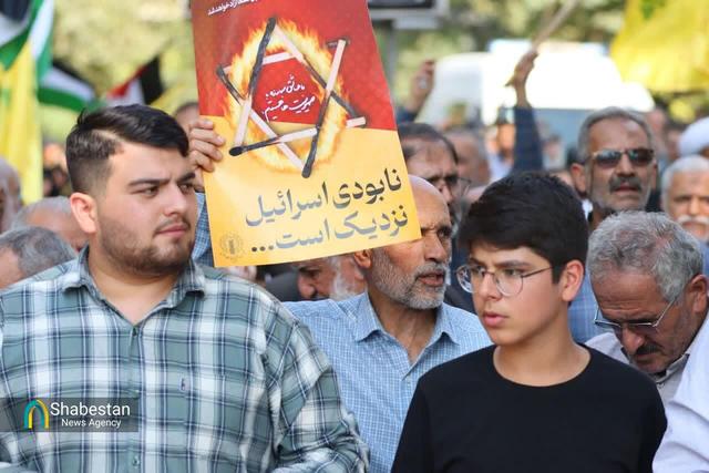 راهپیمایی بشارت نصر در ساری