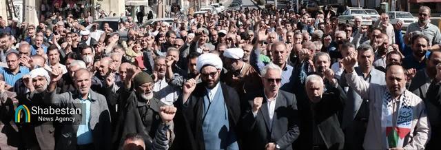 راهپیمایی بشارت نصر در کردستان