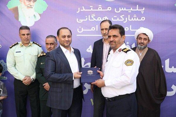افتتاح ساختمان جدید پلیس راهور تهران در منطقه ۳