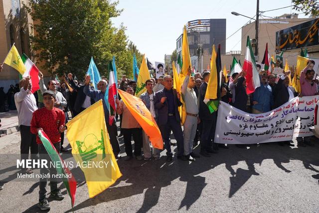 راهپیمایی «بشارت نصر» در یاسوج