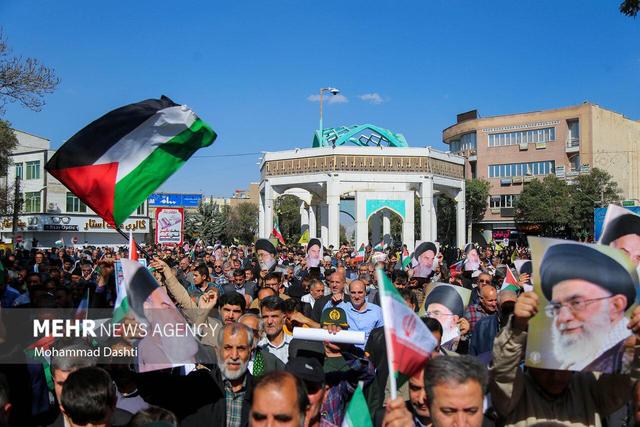 راهپیمایی «بشارت نصر» در اردبیل