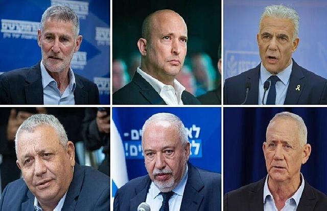 ائتلاف مخالفان از ائتلاف نتانیاهو در انتخابات زودهنگام پارلمانی پیشی می‌گیرد