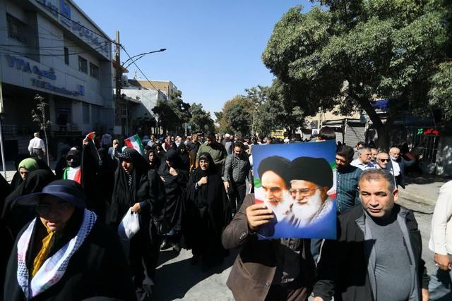 حمایت نمازگزاران همدانی از محور مقاومت