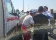 ۶ زخمی در تصادف هولناک پژو پارس با نیوجرسی در اتوبان قم - تهران
