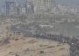 آغاز بازگشت آوارگان فلسطینی به شهر غزه و شمال آن پس از اجرای آتش‌بس