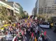 برگزاری راهپیمایی بشارت نصر در مشهد