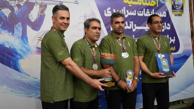 تیم دارت قزوین نایب ‌قهرمان مسابقات وزارت نیرو شد