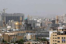 وضعیت هوای مشهد قرمز شد