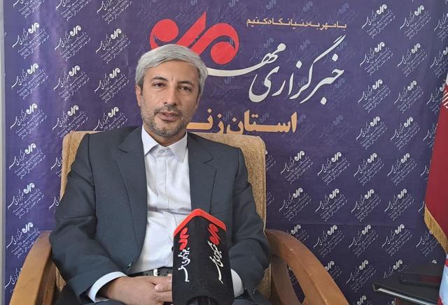 محمدی: ۴۴۲۰ میلیارد ریال اعتبار مالیاتی به دهیاری‌های زنجان پرداخت شد