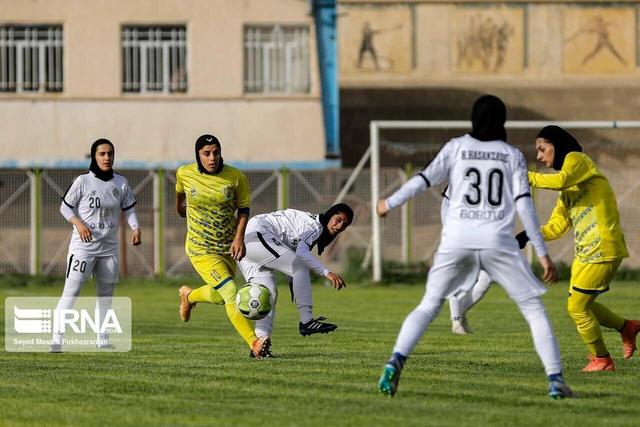 شکست ایساتیس فارس مقابل آوا تهران در لیگ برتر فوتبال زنان