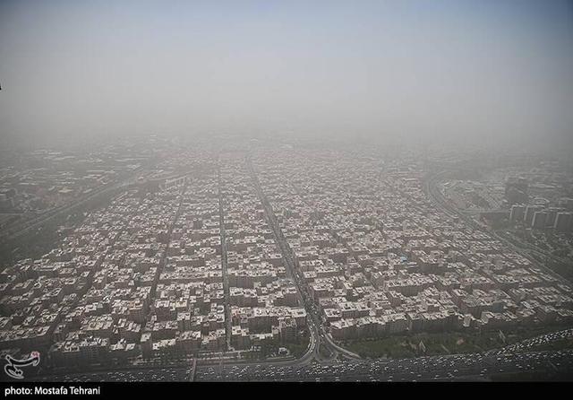 پایداری ۷ روزه آلودگی هوا در تهران