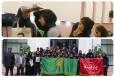 دختران تیم ملی فوتبال بدرقه شدند