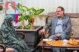 دیدار رئیس سازمان بازرسی کل کشور با مادر شهیدان خالقی پور