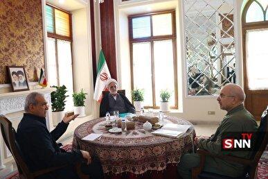 جلسه سران قوا به میزبانی رئیس مجلس برگزار شد