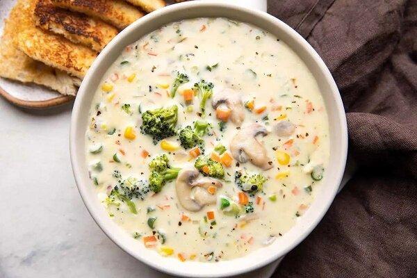 آموزش آشپزی / طرز تهیه سوپ شیر متفاوت و خوشمزه مناسب پاییز