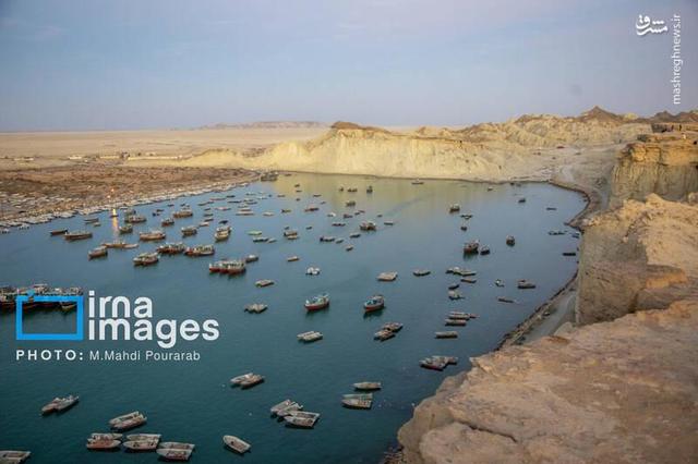 چشم انداز بی نظیر کوه های مریخی در سیستان و بلوچستان