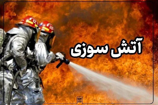 آتش سوزی گسترده چند مغازه در بابل