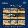 اینفوگرافیک / امروز ۲۲ مهر قیمت‌ها چقدر است؟