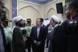 حضور استاندار قزوین در مسجد صاحب‌الزمان(عج) محله مولوی 