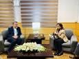 ملاقات وزیر بهداشت با مدیر منطقه مدیترانه شرقی سازمان جهانی بهداشت