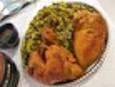 طرز تهیه سبزی پلو با مرغ