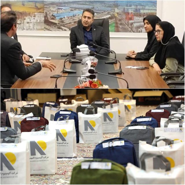 دو گام مهم آلومینیوم المهدی برای ارتقای آموزش و سلامت در هرمزگان 