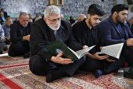حضور سردار قاآنی در مراسم تشییع پیکر سردار افشار