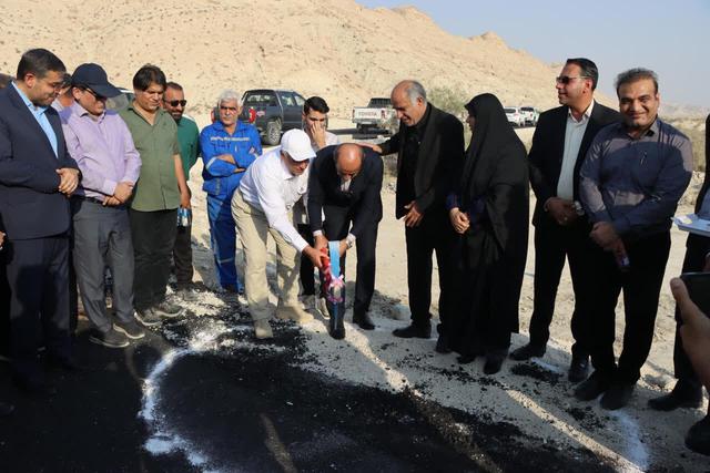 عملیات اجرایی راه دسترسی روستای بن‌بید دشتی آغاز شد